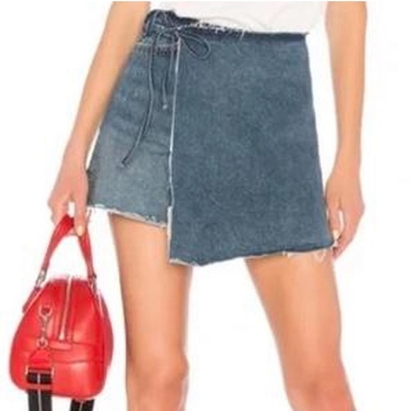 ELLA Reconstructed Wrap Skirt - Picture 6 of 6